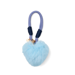 Bogg'd & Charmed  - Blue Heart Pouf